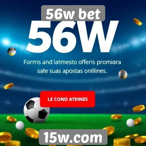 Promoções e bônus disponíveis na 56w bet
